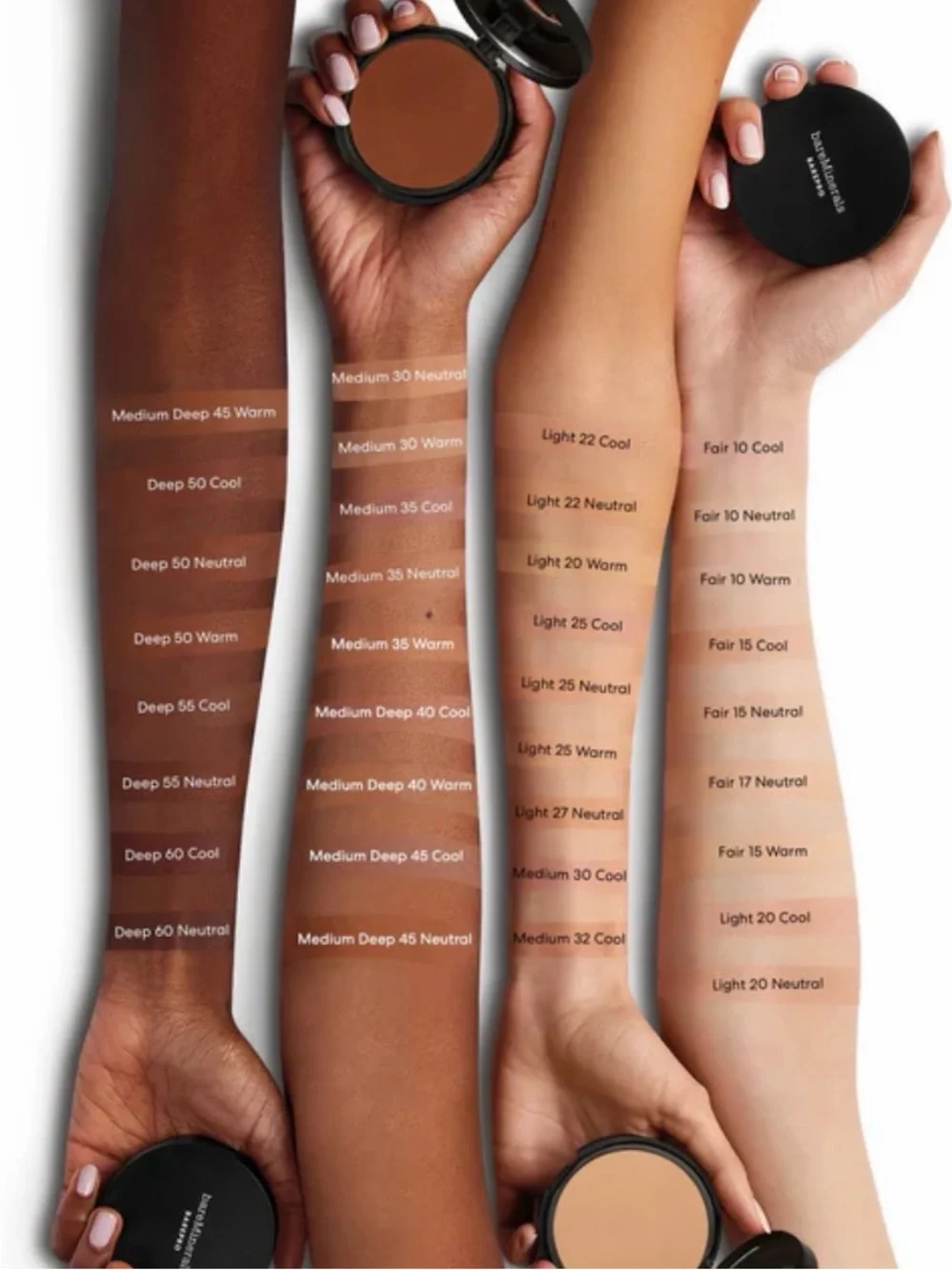 bareMinerals BAREPRO® 24HR SKIN-PERFECTING POWDER FOUNDATION - Fair 10 Warm